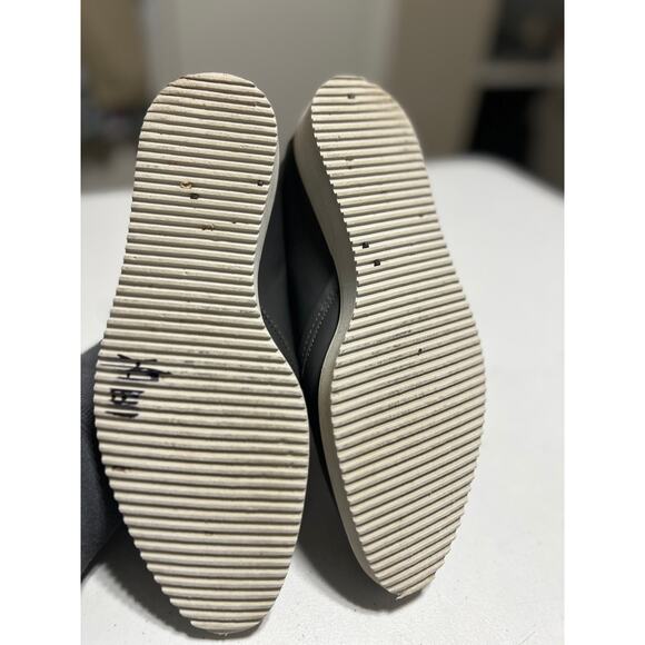 Everlane Gray Leather Street Shoe Flats Size 5.5 - Picture 7 of 7